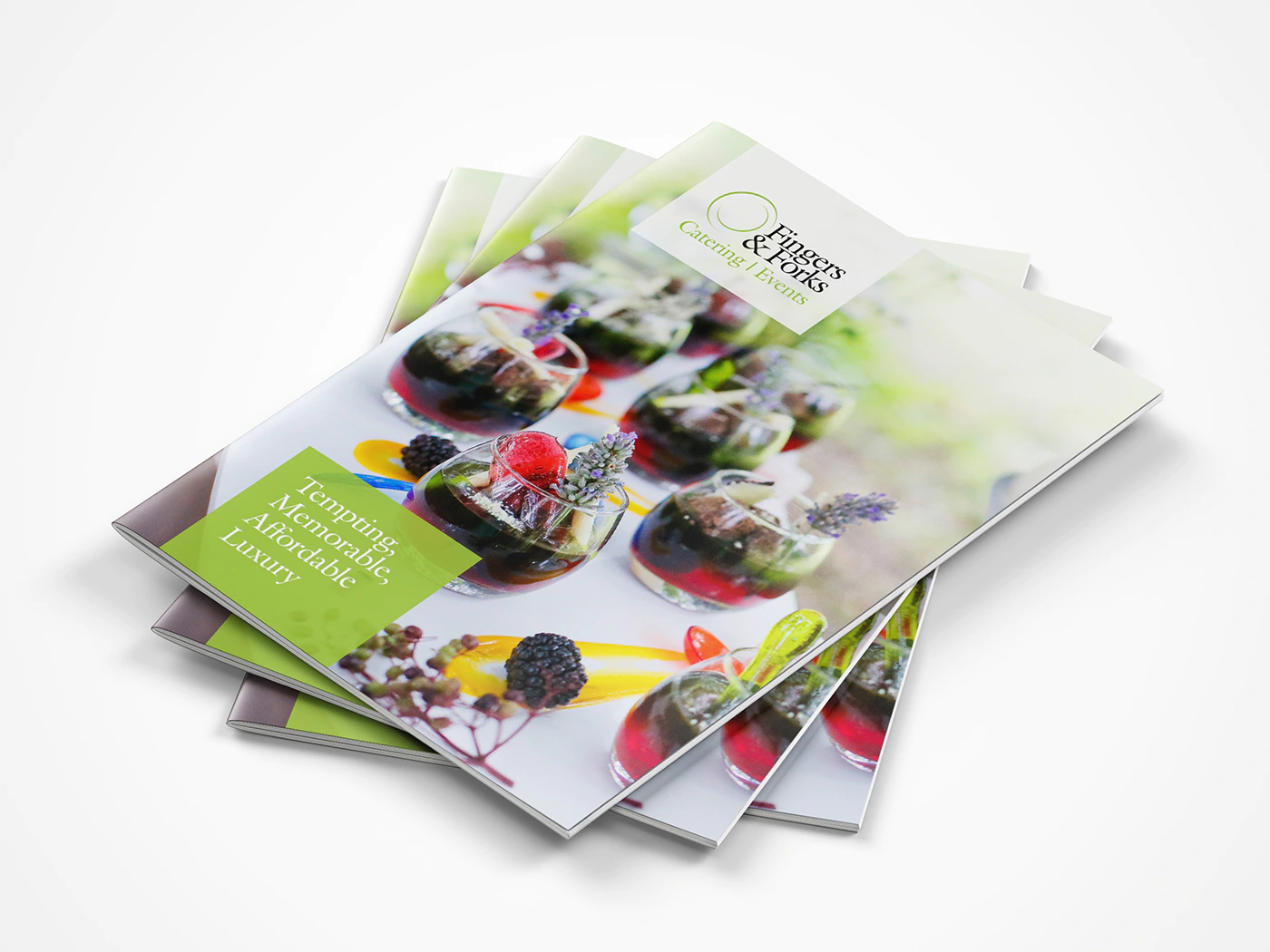Fingers & Forks Brochure Design and Print