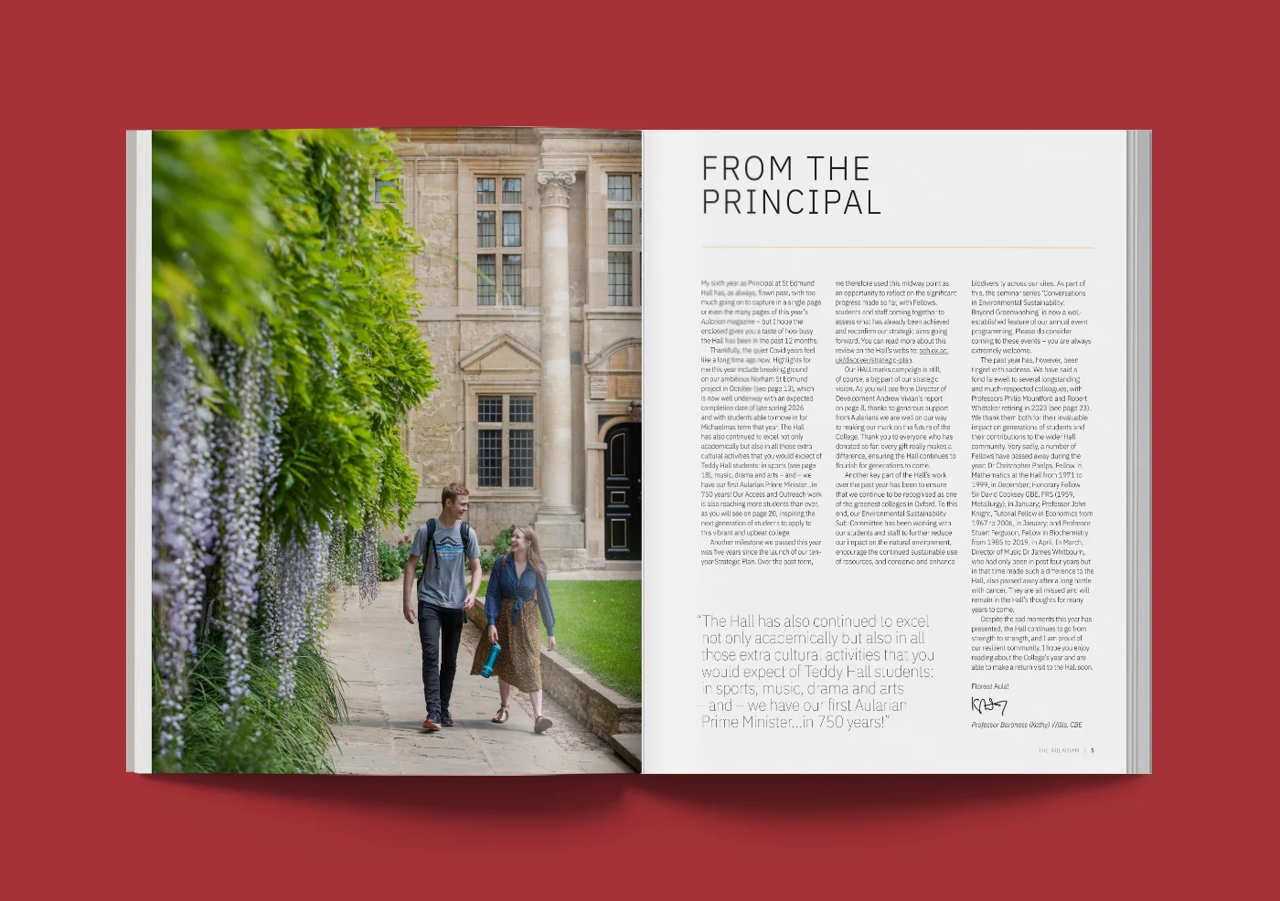 Teddy Hall Magazine Introduction